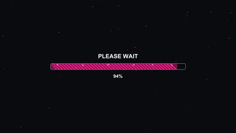 Glitter blinking progress bar animation for women and girls during loading .. Stock Footage 326939108