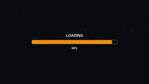 Glitter blinking progress bar animation for women and girls showing loading.. Stock Footage 326939150