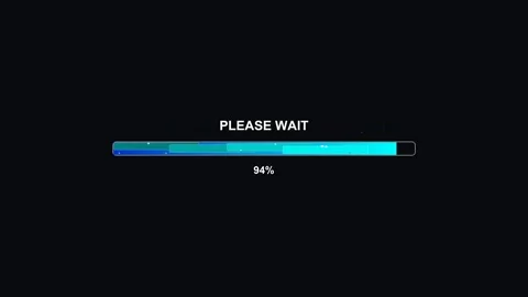 Glitter blinking progressbar animation for women and girls in a modern digi.. Stock Footage 326938947