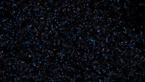 Glitter blue, brown particles falling background 動画素材 251579222