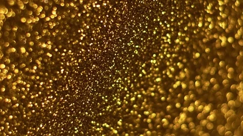 Glitter Bokeh Background - Rotating Sparkle Lights Effect Stock Footage 303620235