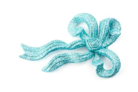 Glitter bow Stock Photos