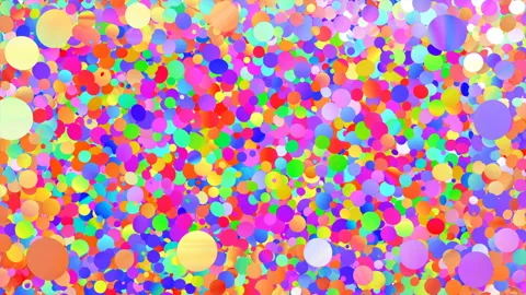 Glitter Circle Frame 5 Bc Colorful 4k Stock Footage 106046357