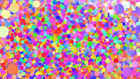 Glitter Circle Frame 5 Dc Colorful 4k Stock-Footage 106046657