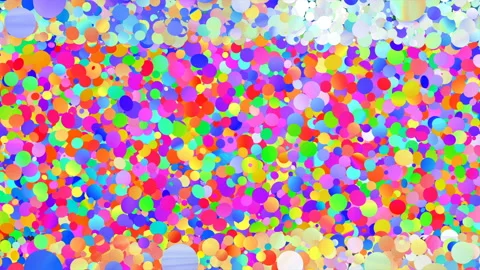 Glitter Circle Frame 5 Sc Colorful 4k 스톡 동영상 106048472