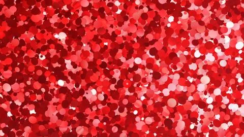 Glitter Circle Frame background 3D illustration 3 Ac Red00 스톡 일러스트