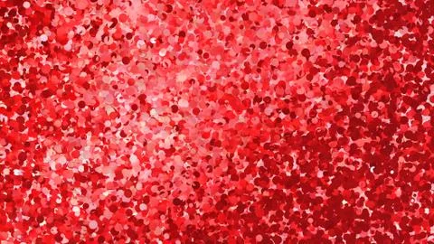 Glitter Circle Frame background 3D illustration 3 Ac Red Small05 Illustrazione stock