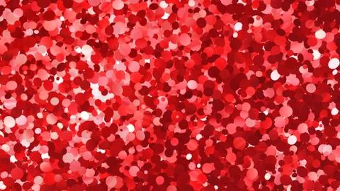 Glitter Circle Frame background 3D illustration 3 Ac Red05 Illustrazione stock