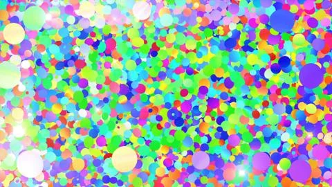 Glitter Circle Frame background 3D illustration 4 Ac Colorful Flash 05 Illustrazione stock