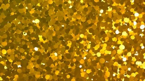 Glitter Circle Frame background 3D illustration 3 Ac Gold00 Illustrazione stock
