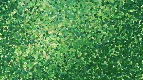 Glitter Circle Frame background 3D illustration 3 Ac Green Small05 Stock Illustration