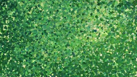 Glitter Circle Frame background 3D illustration 3 Ac Green Small00 Illustrazione stock