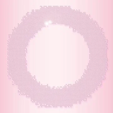 Glitter Circle Stock Illustration