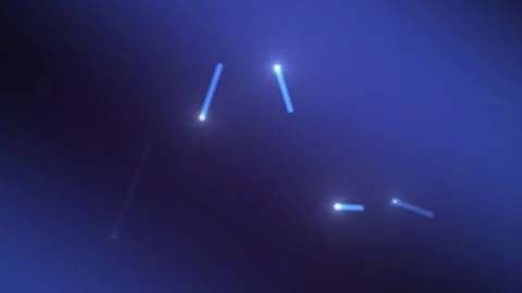 Glitter constellation particle field creates dynamic Stock Footage 342436432