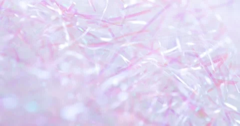 Glitter Crinkle Raffia Close Up Video in 8K 60fps Stock Footage 315888527