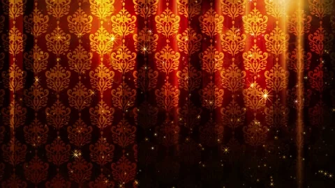 Glitter dances on a colored background, and the light moves left and right Stock Footage 212822561