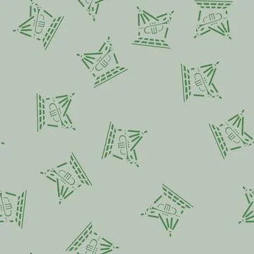 Glitter disco party glyph vector seamless pattern Stock Illustration