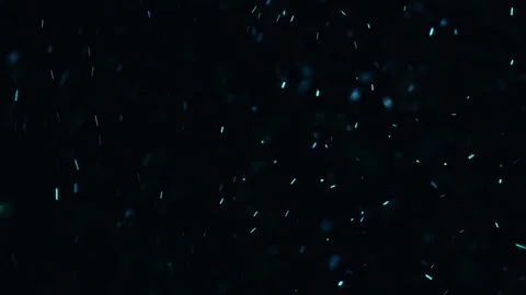 Glitter dust blur sparkles blue particles Stock Footage 248913102