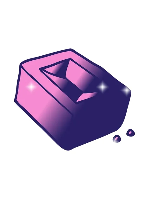 Glitter effect animation of cartoon doodle of a red brick Vídeos de archivo 324490195