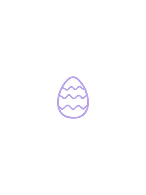 Glitter effect animation of cartoon painted easter egg icon Stock Footage 324194281