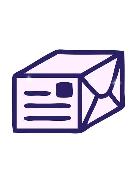 Glitter effect animation of cute paper parcel 스톡 동영상 324285809