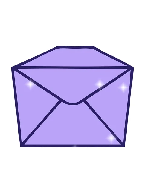 Glitter effect animation of hand drawn quirky cartoon parcel Video stock 324283132