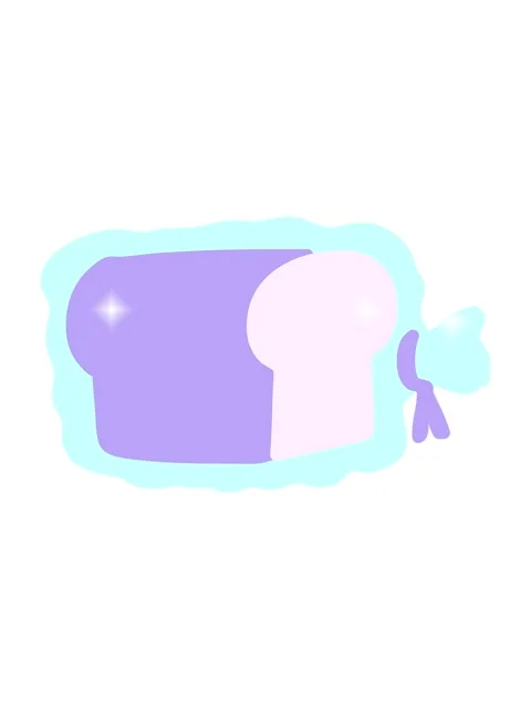 Glitter effect animation of loaf of bread in bag Stock Footage 324157170