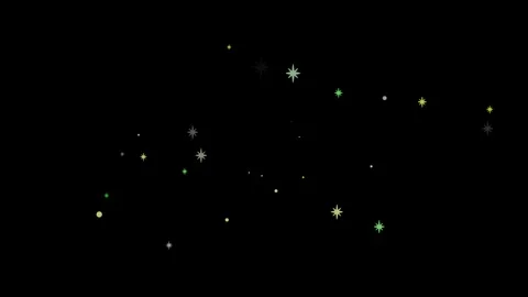 Glitter effect loop animation (with luma matte) Vídeo Stock 316797281