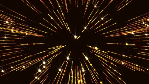 Glitter Flicker Golden Wall Animated Particles Gorgeous Lines Background 스톡 동영상 87142225