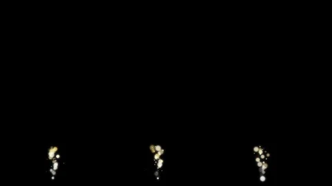 Glitter flow with light and shine particles and sparks. Stock Footage 99913201