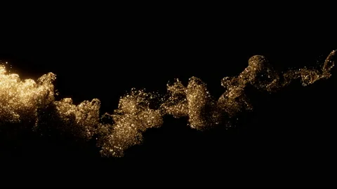 Glitter flow slow motion animation 動画素材 225279086