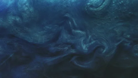 Glitter fluid background sea storm blue mist swirl Stock Footage 164972365