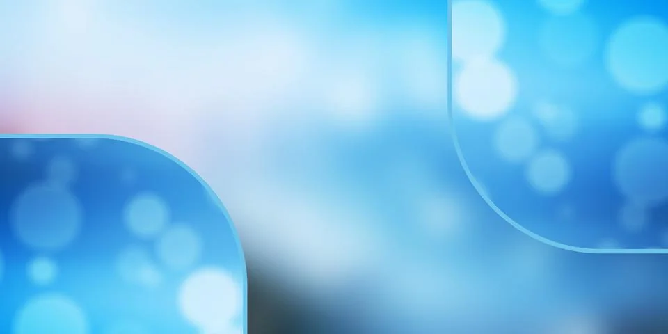 Glitter glow lights texture background abstract Bokeh blue Stock Illustration