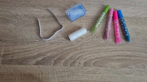 Glitter Glue Stock Footage 153860238