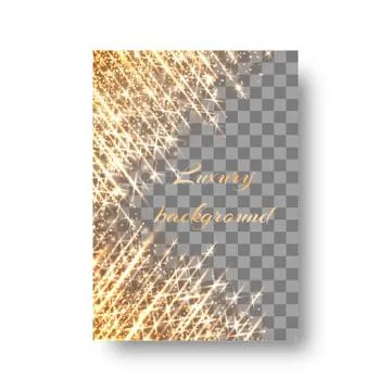 Glitter gold background Stock Illustration