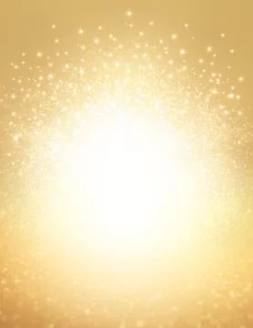 Glitter gold explosion background Stock Illustration