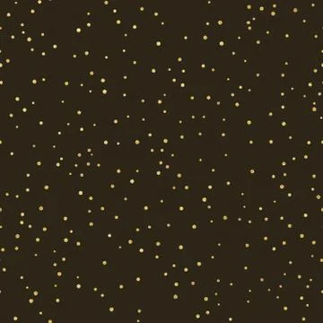 Glitter gold seamless pattern with polka dots. Hipster trendy effect. EPS 10 스톡 일러스트