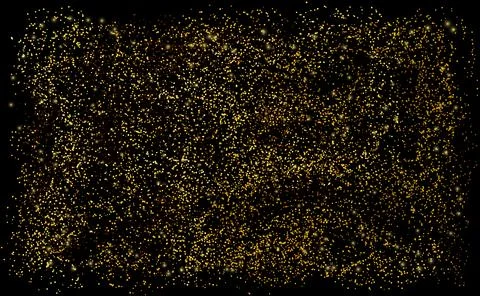 Glitter golden background Stock Illustration
