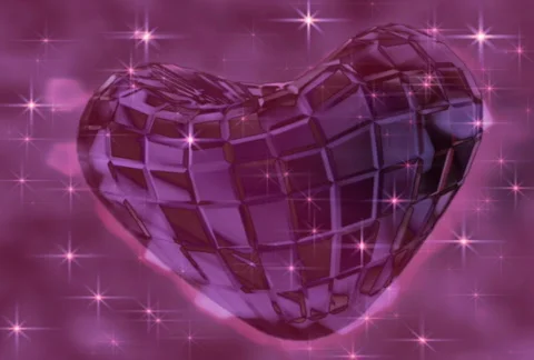 Glitter heart Video stock 309186