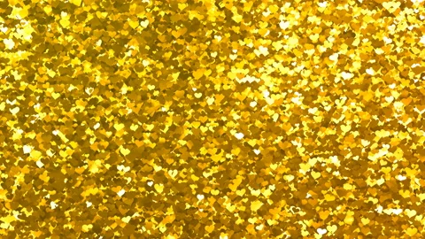 Glitter Heart Frame 1 Ah Gold Stock Footage 102905154