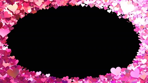 Glitter Heart Frame 1 Dh Pink Видео 102895235