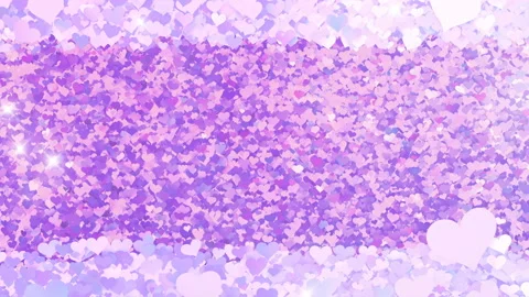 Glitter Heart Frame 2 Sh Violet Flash 4k Stock Footage 104058232