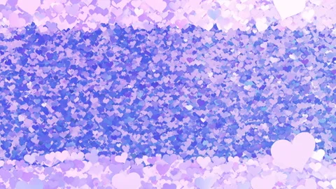 Glitter Heart Frame 2 Sh Violet 4k Vídeos de archivo 104058716
