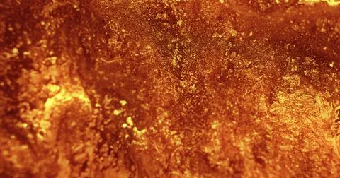 Glitter ink texture sparkling background orange Stock Photos