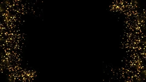 Glitter Light circle trail Sparkling star dust trail spiral particle effect Stock Footage 246855455