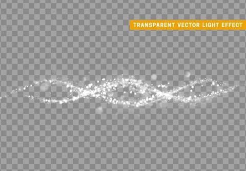 Glitter light effect. Stock Illustration