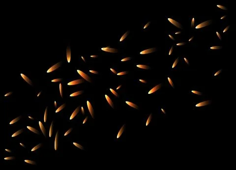 Glitter lights background. Abstract fire particles lights texture or backgrou Stock Illustration