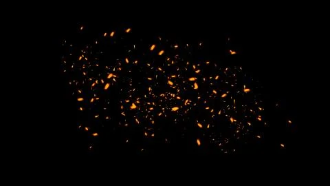 Glitter lights background. Abstract fire particles lights texture or backgrou Stock Illustration