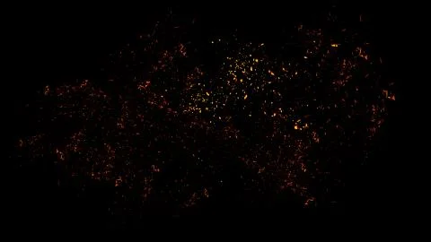 Glitter lights background. Abstract fire particles lights texture or backgrou Stock Illustration