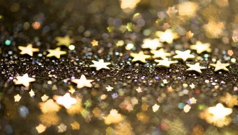 Glitter lights background defocused texture christmas abstract background Stock Photos